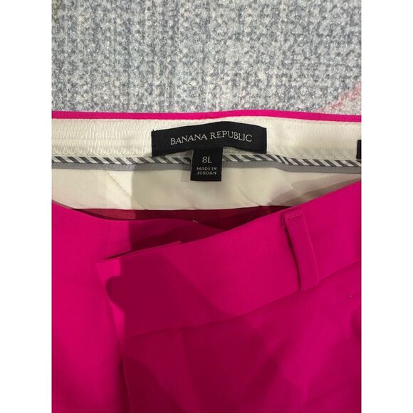 Banana Republic "Avery" Pink Straight Leg Ankle Dress Pants - Picture 3 of 4